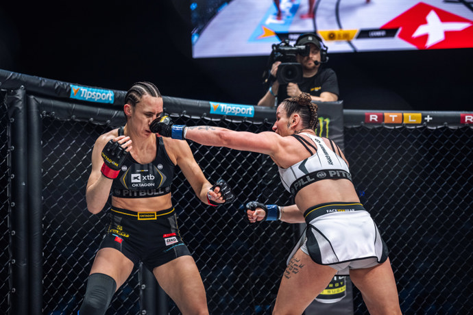 Lucie Pudilová schytala pár ran.