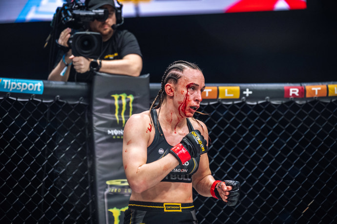 Lucie Pudilová na Oktagonu 83.