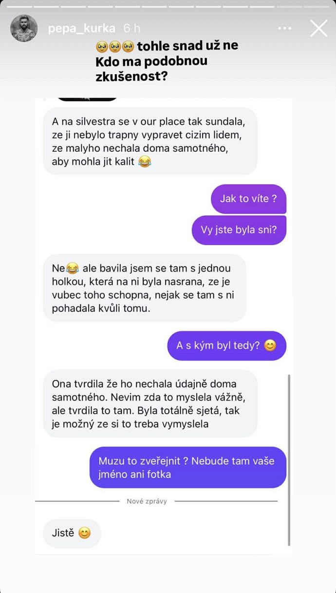 Josef Kůrka zveřejnil zprávy, které mu chodí od údajných svědků.