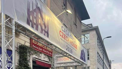 FOTO: Natáčení Lajny v Miláně.