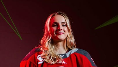 FOTO: Tereza Holešinská (Vanišová) v dresu.