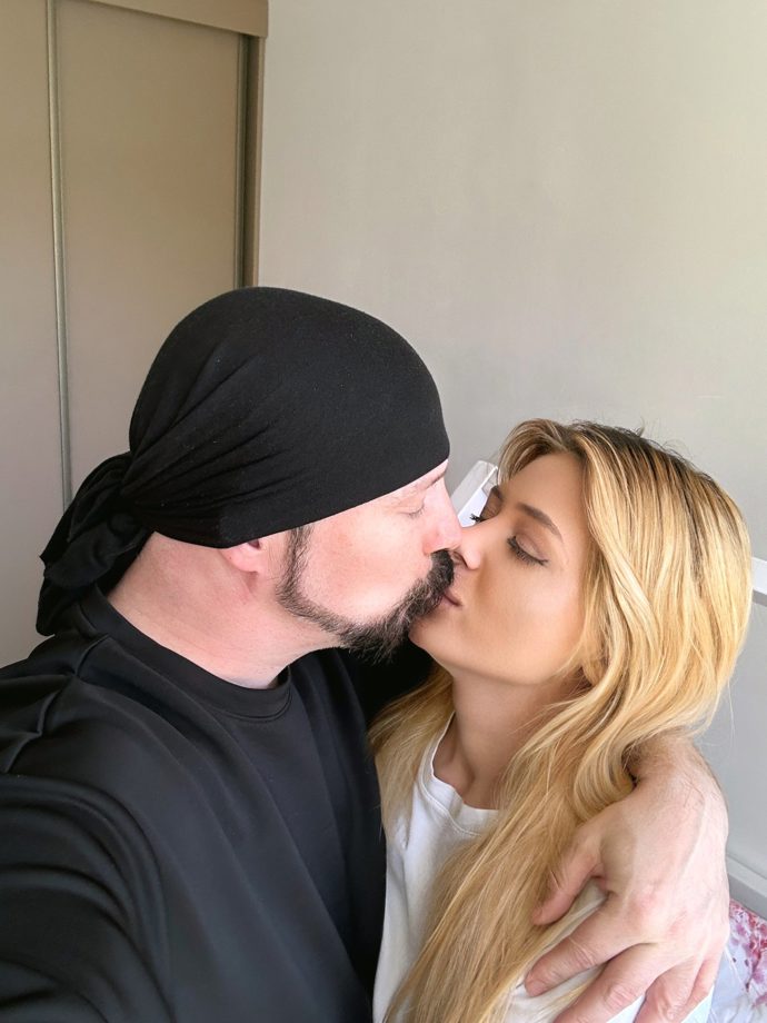 Bohuš Matuš může být na svoji krásnou manželku pyšný. 