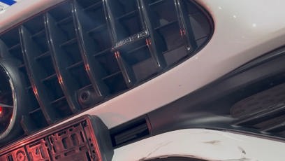 FOTO: Jan Michálek měl dopravní nehodu.