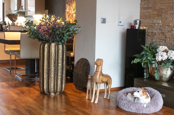 Nové dekorace krásně dozdobily domek Moniky Marešové.