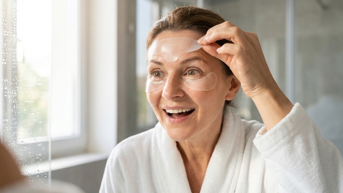 Noční tejpování pleti: Může páska nahradit drahé zákroky?