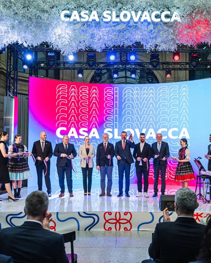 Slovensko má na olympiádě také svůj dům Casa Slovacca.