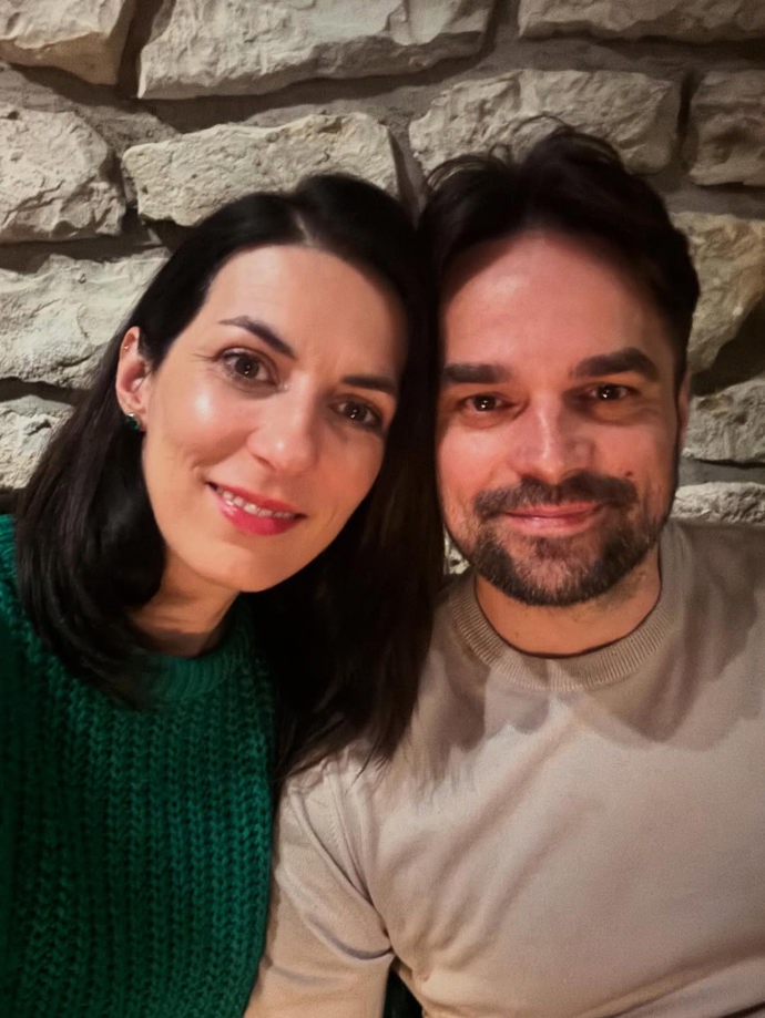 Markéta Pekarová Adamová s manželem Tomášem.