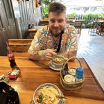 Kuba Ryba na začátku svého pobytu v Thajsku. 