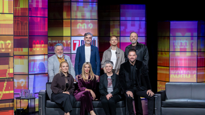 FOTO: Celá sestava v pořadu 7 pádů Honzy Dědka.