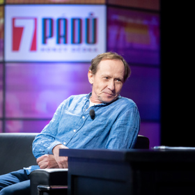 Ondřej Malý v talkshow 7 pádů Honzy Dědka.