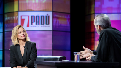 FOTO: Patricie Solaříková v show Honzy Dědka.