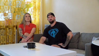 FOTO: Partneři David a Eva.