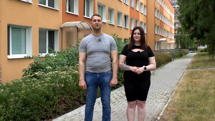 Rodina Maria a Aliny žije v Dvoře Králové.