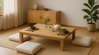 Zapomeňte na židle: Nízké stolky z Japonska dobývají Česko a slibují konec bolestem zad i lepší trávení