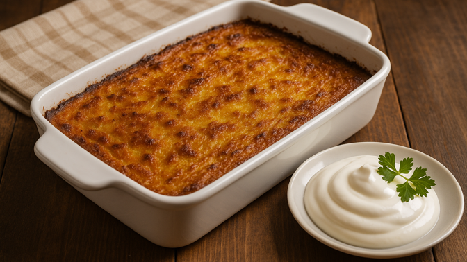 Kugelis – litevský bramborový pudink se slaninou, který zahřeje