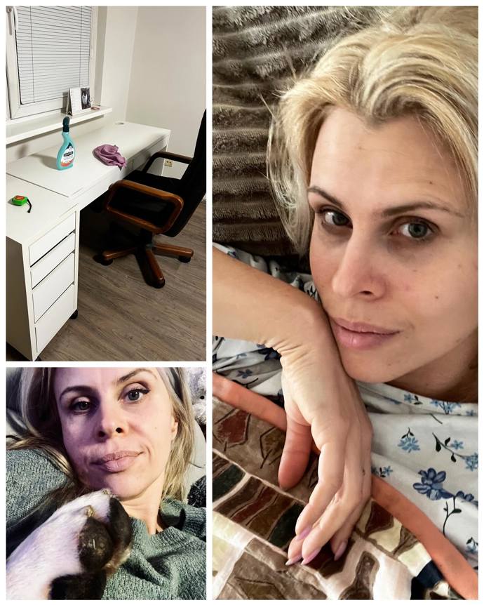 Dominika Vymazalová je na dně. 