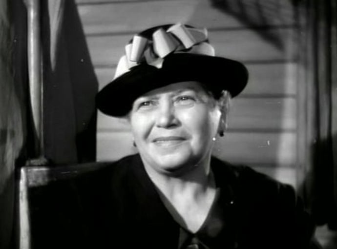 Antonie Nedošinská ve svém posledním filmu, Čapkovy povídky z roku 1947. O tři roky později zemřela.