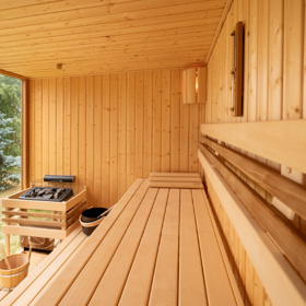 Tohle je luxus, který můžete mít i vy! Venkovní sauna Simony Krainové vás překvapí!