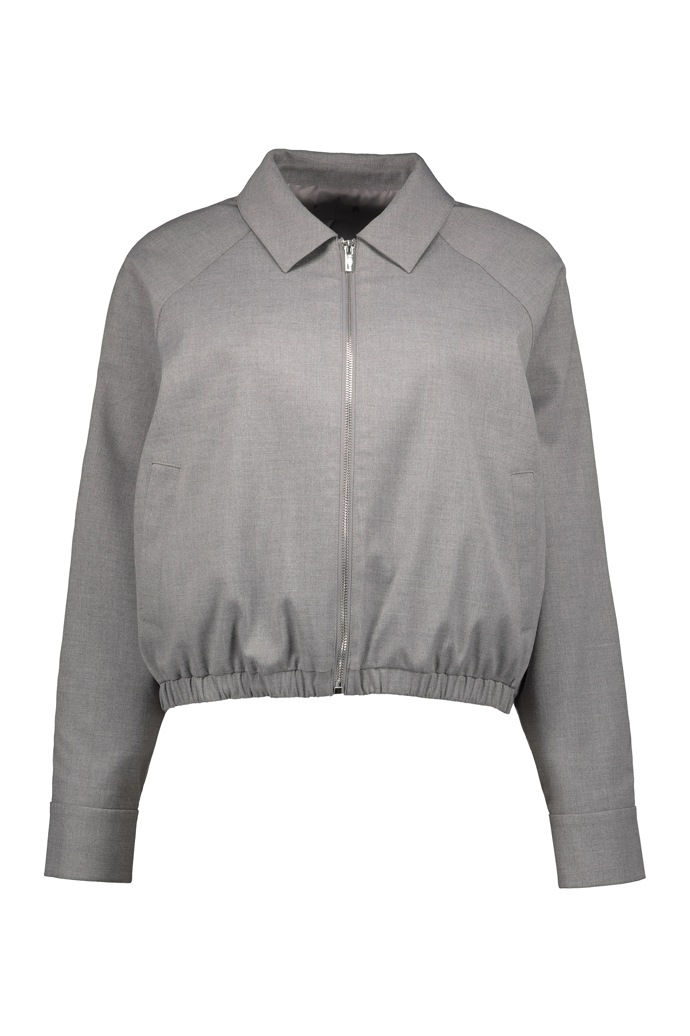 Bunda na zip s límečkem a nabíráním, F&F, 749 Kč