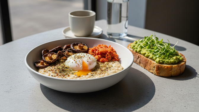 Trendy snídaně 2026: Slané kaše a bílkoviny pro energii po celý den