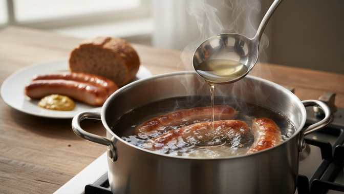 Jak vařit párky, aby nepraskaly: Pomůže obyčejný ocet