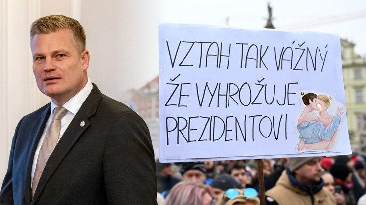 Filip Turek zkritizoval demonstrující.
