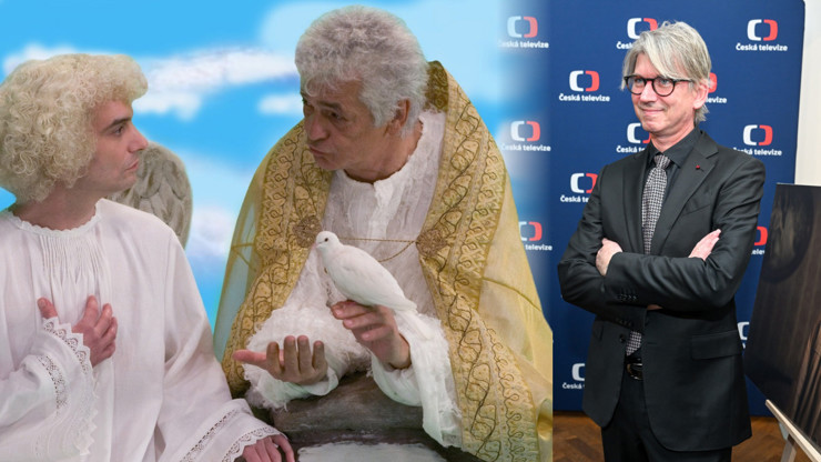 Jiří Strach prozradil, že má roztočený díl Anděla Páně 3 i s Jiřím Bartoškou. 