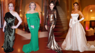 Módní policie z Česko-Slovenského plesu: Michaela Maurerová si šaty sama ušila, Andree Verešové vybrali fanoušci