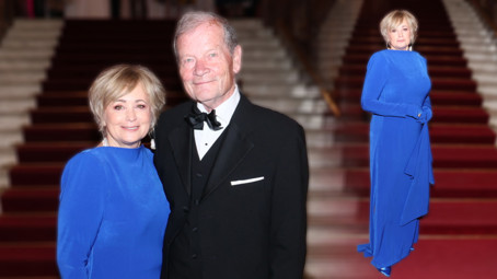 Tajemství plesových šatů Arabely Jany Nagyové: Královsky modré s malinkou vlečkou jí byly ušity na míru