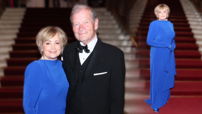 Tajemství plesových šatů Arabely Jany Nagyové: Královsky modré s malinkou vlečkou jí byly ušity na míru