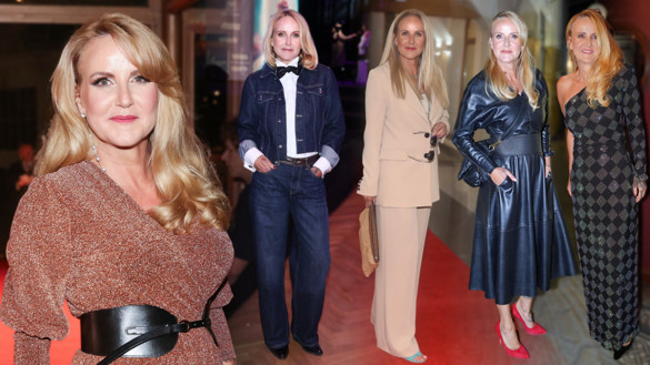 Vendula Pizingerová je módní inspirací pro ženy 50+: Využívá optické triky a pracuje se svými tvary