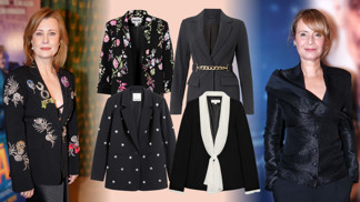 Černé sako se podle stylistky hodí ke všemu: Našli jsme 23 krásných kousků s výšivkami, leskem i zajímavými detaily