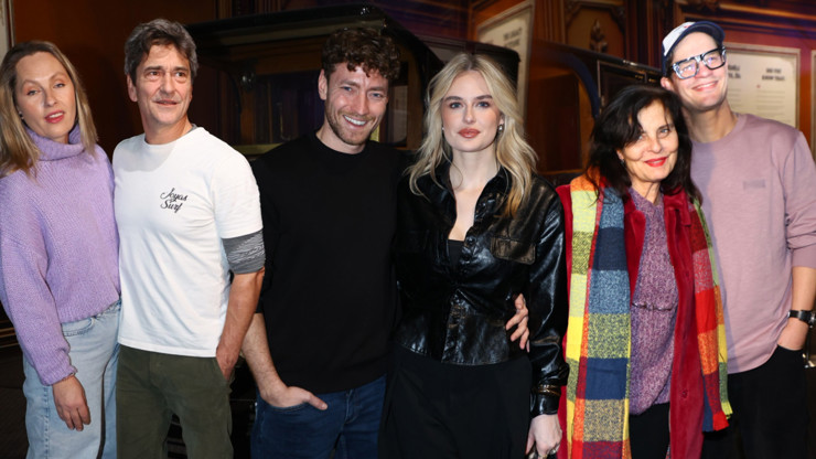 Celebrity na výstavě Titanicu. 