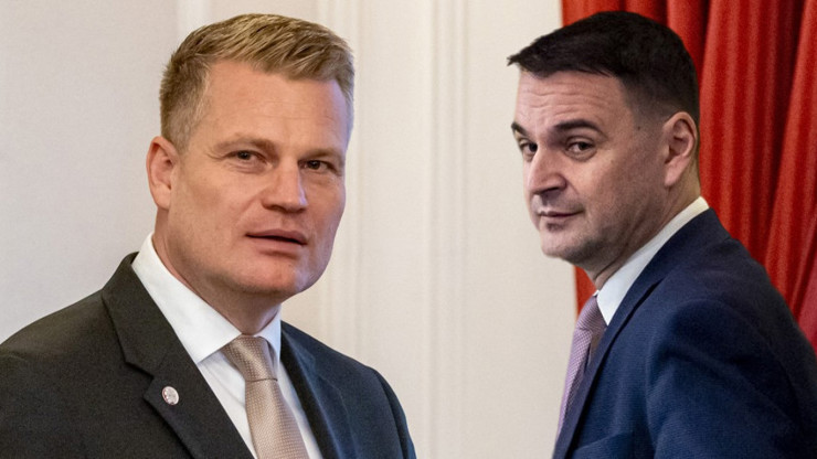 Filip Turek a Petr Macinka se dopoledne sešli u Miloše Zemana.