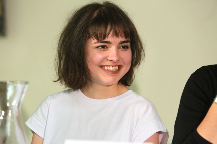 Herečka Tereza Marečková.