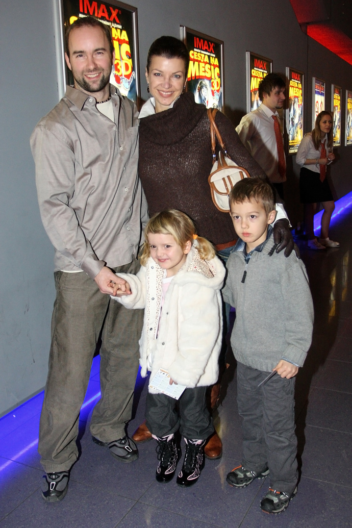 Vychovali spolu dvě děti - syna Denise a dceru Amélii.