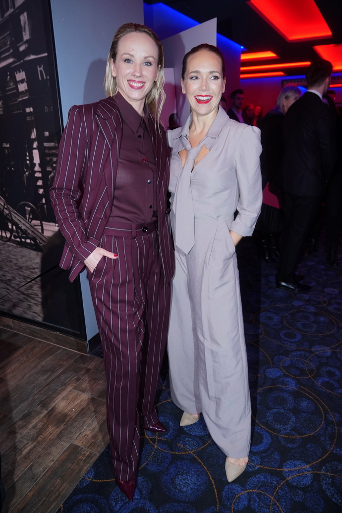 Spolu s herečkou Petrou Hřebíčkovou patřily k nejlépe oblečeným hvězdám večera.