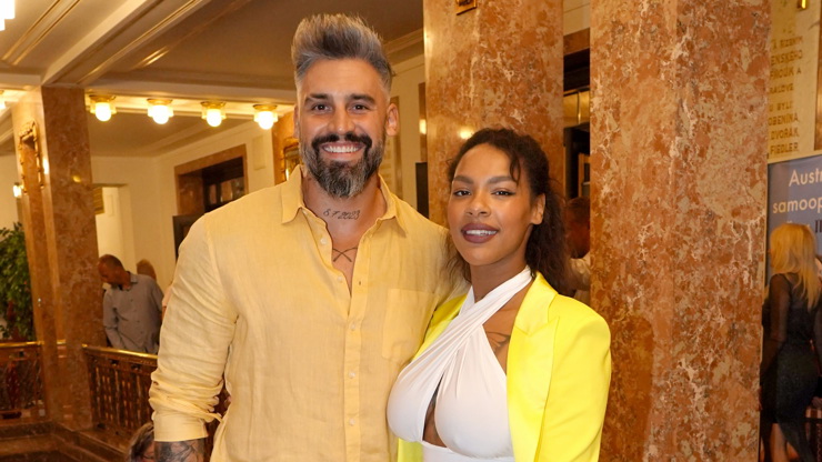 Angie Mangombe a Pepa Kůrka.