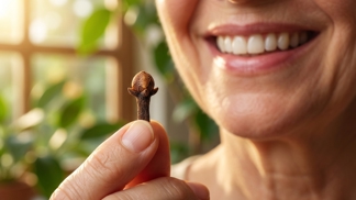 Jeden hřebíček pod jazyk každé ráno: Zapomenutý trik po padesátce nečekaně zpevní dásně a zbaví vás strachu ze zubaře