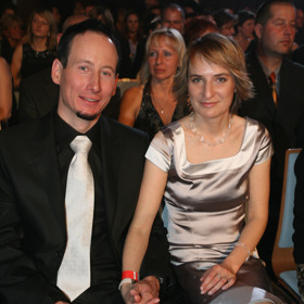 S Kateřinou vychoval Lukáš dvě dnes už dospělé děti - dceru Anetu a syna Matyáše. Oba kráčí v tátových stopách.