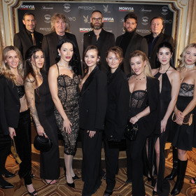 Krásky na Playboy party.