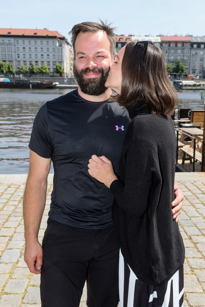 Společně mají čtyři děti se čtyřmi originálními jmény. 