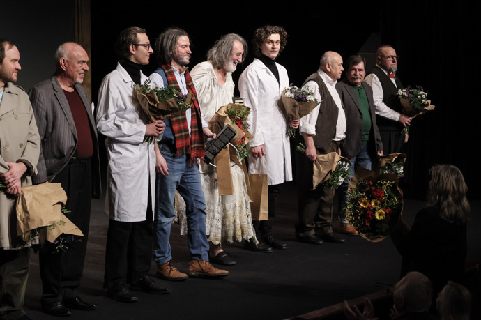 Představení Anděl v lihu mělo úspěch. 