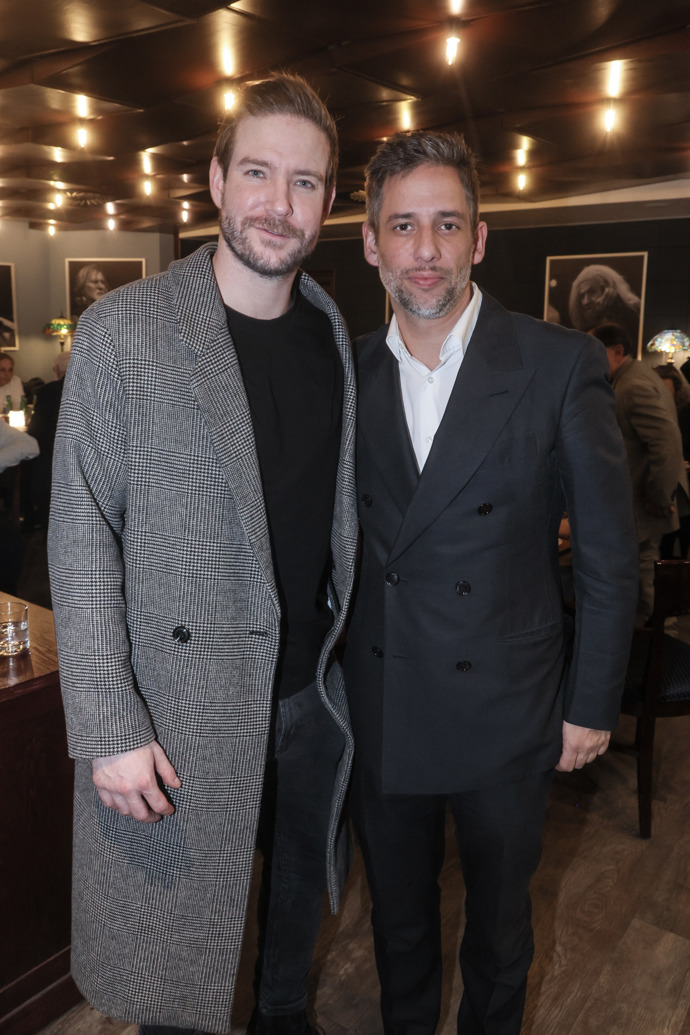 Vladimír Polívka s Jankem Bartoškou. 