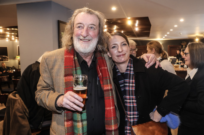 Bolek Polívka se svou dcerou Aničkou. 