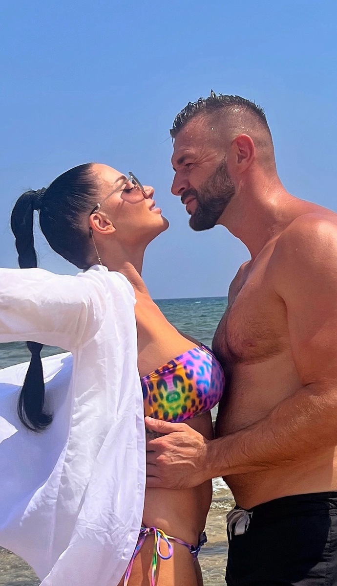 Andrea Pomeje s manželem.