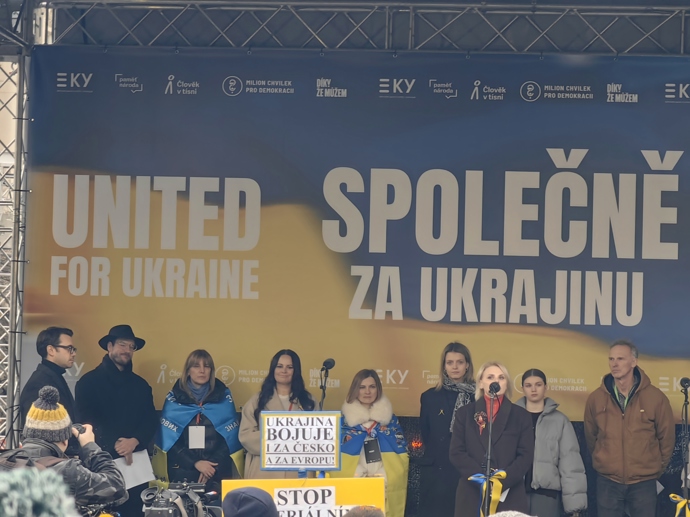 Vystoupily i výrazné osobnosti Česka. 