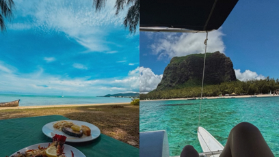 FOTO: Mirai a Sára si užívají exotický ostrov.