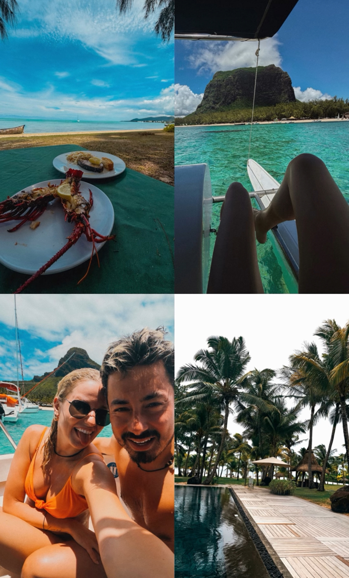 Mirai a Sára si užívají exotický ostrov. 