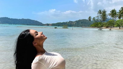 FOTO: Andrea Pomeje se ukázala v přilehlém oblečení.